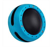Voggenreiter Hi-Lo Shaker Percussion Instrument pour des sons variés et clairs Diamètre 7,5 cm Peau de résonance intégrée Bleu/noir