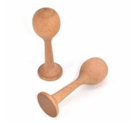 Voggenreiter Music For Kids Kleine Holz-Maracas, Rumbakugeln, Rumba Rasseln, Musikinstrument, Musik Instrument, 1186