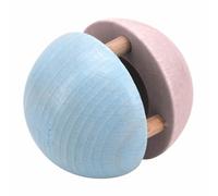 Voggenreiter Music For Kids Premium Kugel-Glöckchen Beady, Rassel, Holzklangspielzeug, Klangspielzeug, Blau / Rosa, 1243