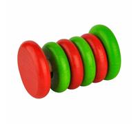 Voggenreiter VOG - Hochet en bois Tac-Tac rouge/vert