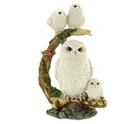 Vogler 839-2667 Figurine chouette avec 3 garçons sur une branche Multicolore 32 cm