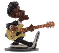 VOGLER Joh. Vogler GmbH Comical Chuck by Warren Stratford The Father of Rock'n Roll, en pierre artificielle, peinte à la main.