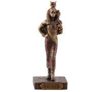 VOGLER Joh. Vogler GmbH Déesse égyptienne Hathor, miniature, bronze/coloré