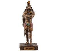 VOGLER Joh. Vogler GmbH Dieu égyptien Horus, miniature, bronze/coloré par Veronese