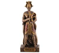 VOGLER Joh. Vogler GmbH Dieu égyptien Osiris, miniature, bronze/coloré par Veronese