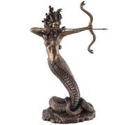 VOGLER Joh. Vogler GmbH Medusa, la saga grecque tire avec flèche et arc bronzés par Veronese
