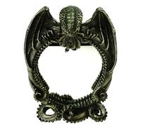 VOGLER Joh. Vogler GmbH Miroir Call of Cthulhu Figurine démoniaque 25 cm Sculpture pieuvre monstre