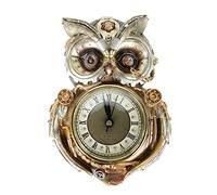 VOGLER Joh. Vogler GmbH Steampunk Horloge murale Motif hiboux 21 cm Steam Punk Nu Rétro Horloge