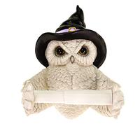 VOGLER Joh. Vogler GmbH Zaubereule Porte-rouleau de papier toilette 22 cm Figurine chouette hibou occulte Sorcière