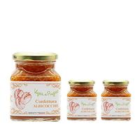 Voglia Di Puglia Confettura Di Albicocche 340 grammi 100% Made In Italy 3 Barattoli