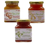 Voglia Di Puglia Confettura Di Fichi D'india - Mandarini - Pere 340 gr 100% Made In Italy