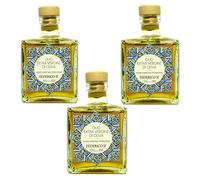 Voglia Di Puglia Olio Extravergine Di oliva Da Olive Italiane Monocultivar Peranzana 3 Bottiglie Versatore 250 ml
