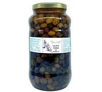 Voglia Di Puglia Olive Italiane Nere Peranzana In Salamoia 1.8 kg Sgocciolato