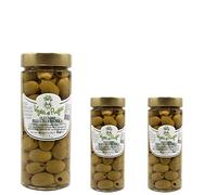 Voglia Di Puglia Olive Verdi Denocciolate Bella Di Cerignola Da Tavola 3 Confezioni da 330 gr