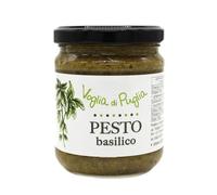 Voglia Di Puglia Pesto Alla Genovese In Olio Extravergine D'oliva 190g 100% Made In Italy