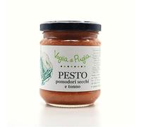 Voglia Di Puglia Pesto Di Pomodori Secchi E Tonno In Olio Extravergine D'oliva 190g