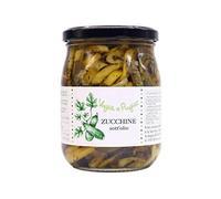 Voglia Di Puglia Zucchine Italiane A Fettine Sottolio In Olio Extravergine Di Oliva 1 kg