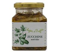 Voglia Di Puglia Zucchine Sottolio In Olio Extravergine 3 Pezzi 290 Grammi