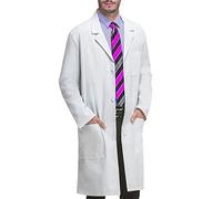 VOGRYE - Blouse de laboratoire pour homme en coton mélangé - 3 poches