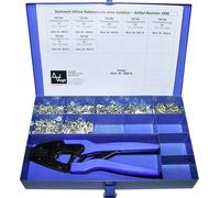 Vogt Verbindungstechnik 3990 Assortiment de cosses à oeillet 0.50 mm² 6 mm² argent 1001 pc(s)