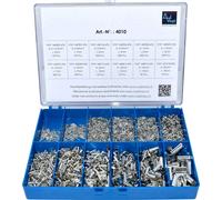 Vogt Verbindungstechnik 4010 Assortiment d'embouts simples non isolé argent