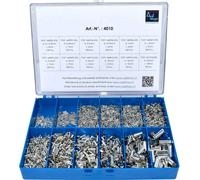 Vogt Verbindungstechnik 4010 Assortiment dembouts simples non isolé argent 3405 pc(s)
