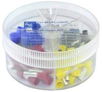 Vogt Verbindungstechnik 737086 Assortiment dembouts simples gris, jaune, rouge, bleu 100 pc(s)