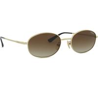 VOGUE EYEWEAR Femme VOGUE EYEWEAR VO4323S 848/13 Lunettes de soleil Métal Or Ronde Normale