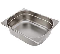 Nisbets Bac gastronorme 1/2 K928 – Inox, Profondeur 100 mm, 6,2 L, compatible bain-marie