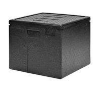 Vogue Boîte à pizza isotherme en polypropylène expansé 59 L, capacité 8 pizzas, 480 x 480 x 405 mm