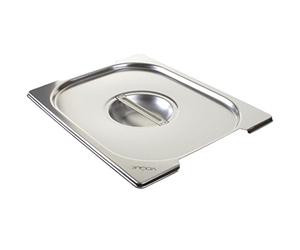 Vogue CB185 Couvercle en acier inoxydable avec poignée Gastronorm GN 1/2, 325 mm L x 265 mm l