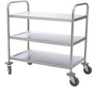 - Chariot inox 3 niveaux