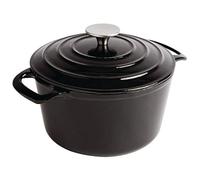 Vogue Cocotte ronde en fonte Noir 120 x 205 mm 3,2 l