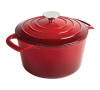 Vogue Cocotte ronde en fonte Rouge 120 x 205 mm 3,2 l