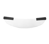 Vogue Coupe pizza en acier inoxydable, noir, coupe-pizza rigide d'une seule pièce, taille : 125(H)x520(L)x1(P)mm, coupes en un seul mouvement, D390