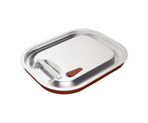 Vogue Couvercle hermétique inox et silicone GN 1/2, CP269