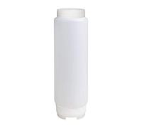Vogue Distributeur de sauce souple CP069 – 455 ml, anti-fuite, couvercle à visser