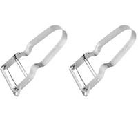 Vogue D053 éplucheur rapide en acier inoxydable Argenté (Lot de 2)