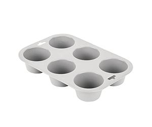 Vogue DA520 Mouleà muffins 6 trous en silicone souple