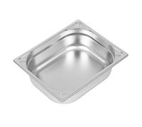 Vogue DW439 Poêle en acier inoxydable robuste 1/2, capacité 6,2 l, hauteur 100 mm, largeur 265 mm, longueur 325 mm