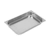 Vogue DW461 Poêle perforée en acier inoxydable 304, capacité 9 L, 65 mm x 325 mm x 530 mm, argent