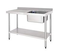 Vogue DY821 304 Égouttoir pour évier à gauche en acier inoxydable 1000 mm