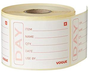 Vogue E148 Lot de 3000 étiquettes pour produits préparés