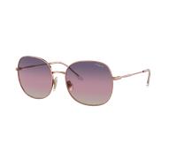 Vogue Eyewear Femme Sunglass VO4272S - Couleur du Monture: Or Rose, Couleur de Lentille: Brun/violet/bleu tri-dégradé