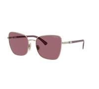 Vogue Eyewear Femme Sunglass VO4277SB - Couleur du Monture: Or Pâle, Couleur de Lentille: Violet