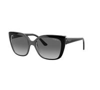 Vogue Eyewear Femme Sunglass VO5337S - Couleur du Monture: Noir sur Sérigraphie, Couleur de Lentille: Dégradé Gris