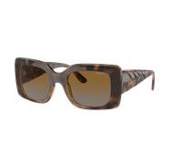 Vogue Eyewear Femme Sunglass VO5481S - Couleur du Monture: Havana/Marron, Couleur de Lentille: Polarized Grey Gradient Brown