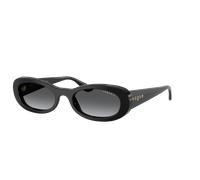 Vogue Eyewear Femme Sunglass VO5582S - Couleur du Monture: Noir, Couleur de Lentille: Gris dégradé polarisé