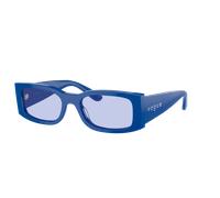 VOGUE EYEWEAR Femme VO5584S 31621A Lunettes de soleil Acétate Bleu Violet Carré Normale
