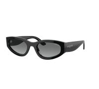 VOGUE EYEWEAR Femme VOGUE EYEWEAR VO5585S W44/11 Lunettes de soleil Acétate Noir Gris Géométrique Normale Ombré